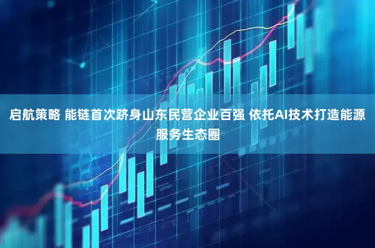 启航策略 能链首次跻身山东民营企业百强 依托AI技术打造能源服务生态圈