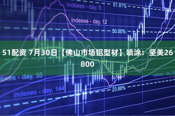 51配资 7月30日【佛山市场铝型材】喷涂：坚美26800